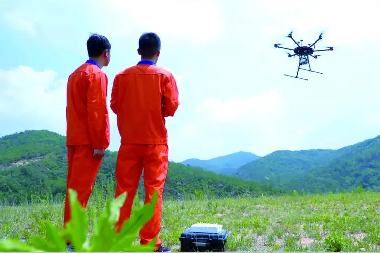 宝塔无人机倾斜摄影巡检拍摄